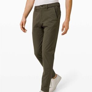 Lululemon Commission Pants Slim-Fit in Dark Olive DKOV *Warpstream